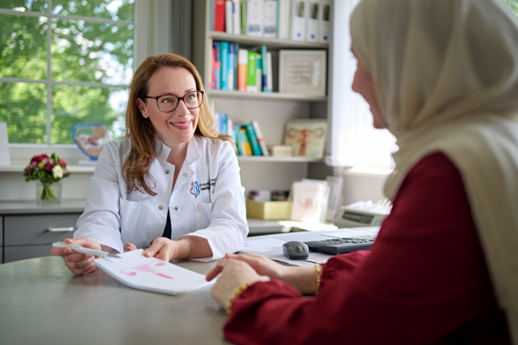 Dr. med. Ranja Aoukal im Gespräch
