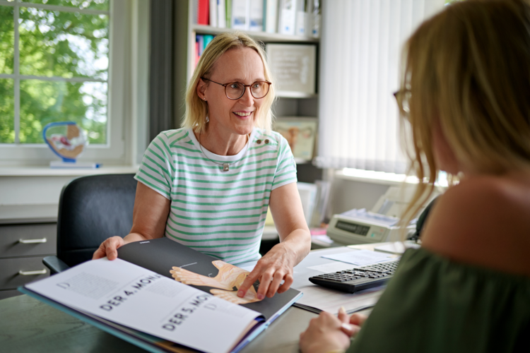 Dr. med. Birte Hüttmann im Gespräch